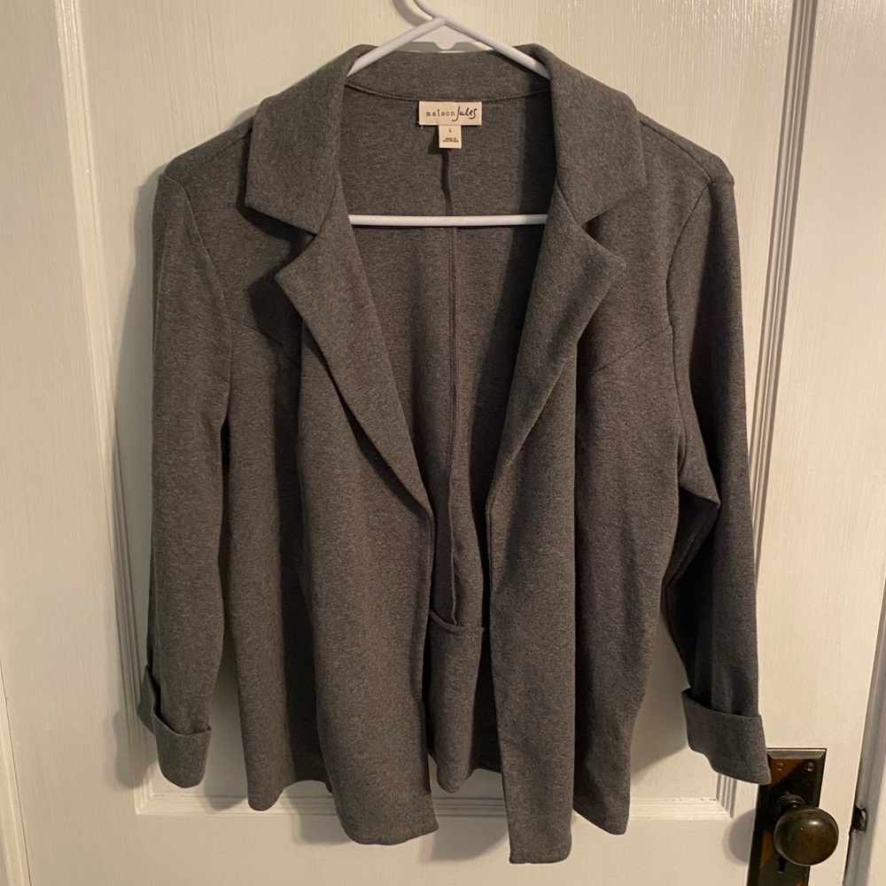 Gray Suit Jacket - image 2